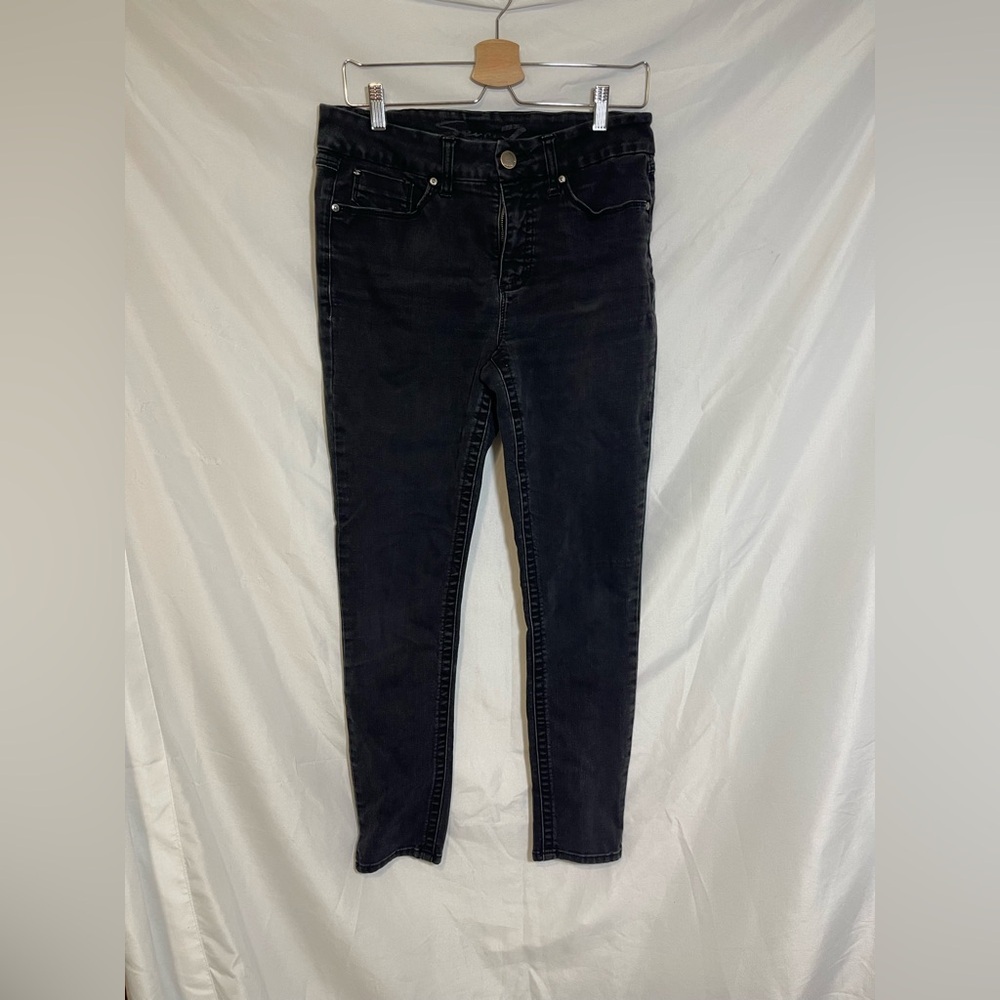 Seven7 Charcoal Skinny Jeans